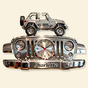 Off-road Acrylic Hanging Wall Clock - Personalized Gifts For Off-road Lovers 02tgqn291225-Homacus