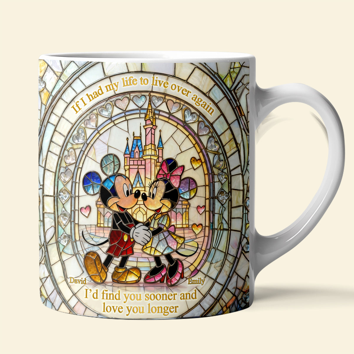 Find You Sooner, Love You Longer Coffee Mug - Personalized Gift For Couples 01TOQN290126-Homacus