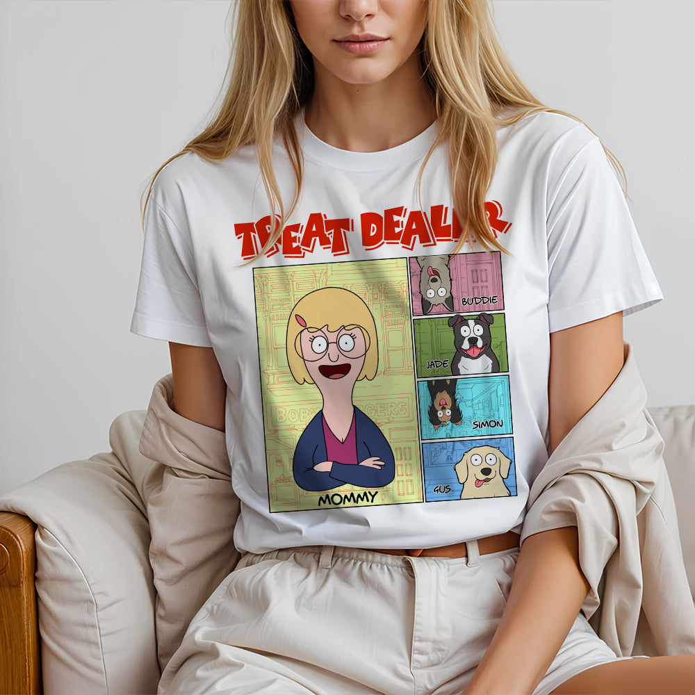Treat Dealer Shirt - Personalized Gifts For Dog Lovers 05XQLU020425HG-Homacus