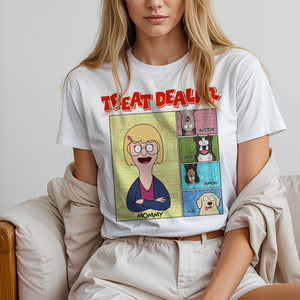 Treat Dealer Shirt - Personalized Gifts For Dog Lovers 05XQLU020425HG-Homacus