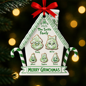 Whimsical Family Christmas Ornament – Personalized Gifts For Family 02pgqn150925-Homacus