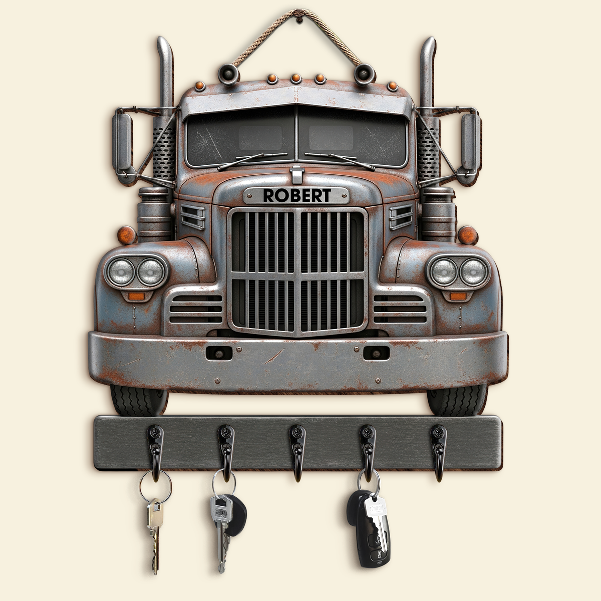 Truck Key Hanger - Personalized Gifts For Trucker 04ohpu270625-Homacus