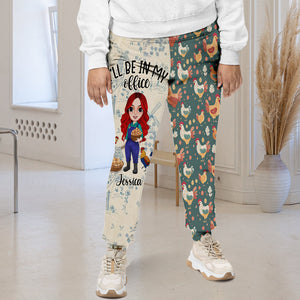 Personalized Gifts For Girl Chicken Farm Lover Unisex Joggers Sweatpants 01XQQN021224HH-Homacus