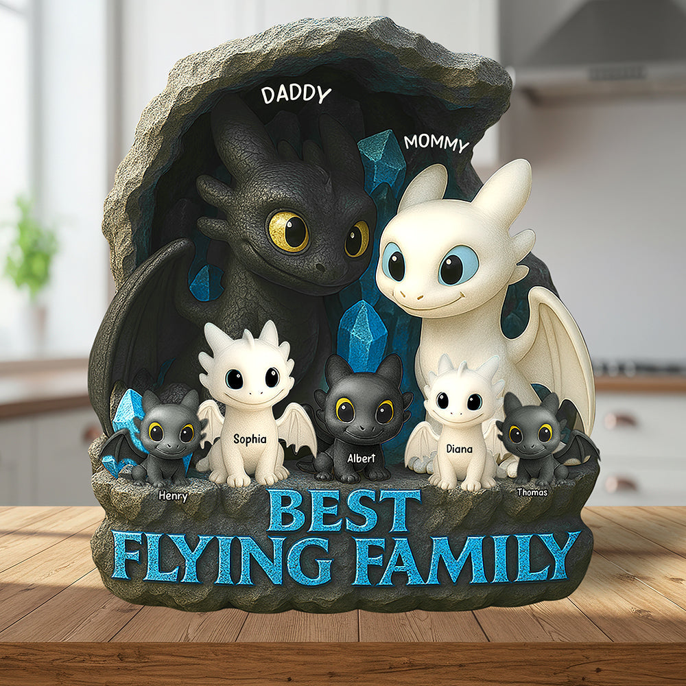 Fantasy Flight Acrylic Plaque – Personalized Gifts For Family 02tgqn110425-Homacus
