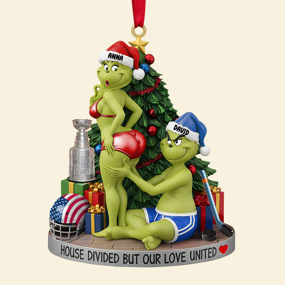 Personalized Funny Gifts For Sport Lover Couple Christmas Ornament 02hutn250925-Homacus
