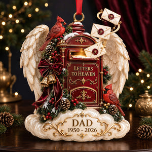 Heaven Christmas Ornament - Personalized Gifts For Christmas 04todt101026-Homacus