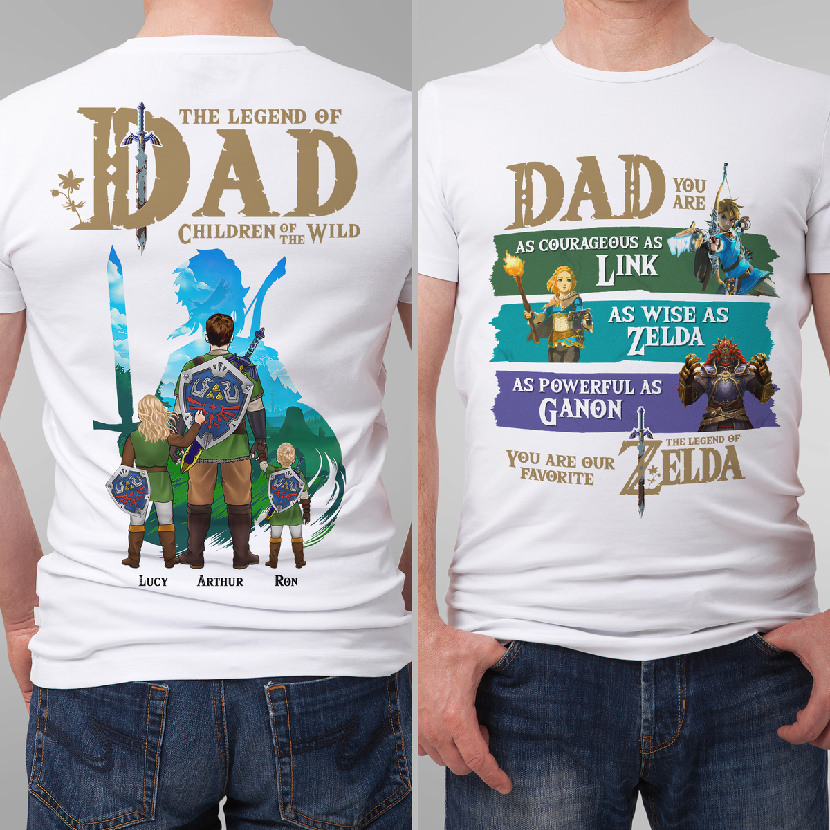 Personalized Gifts For Dad Shirt 01HUHU030524HG-Homacus
