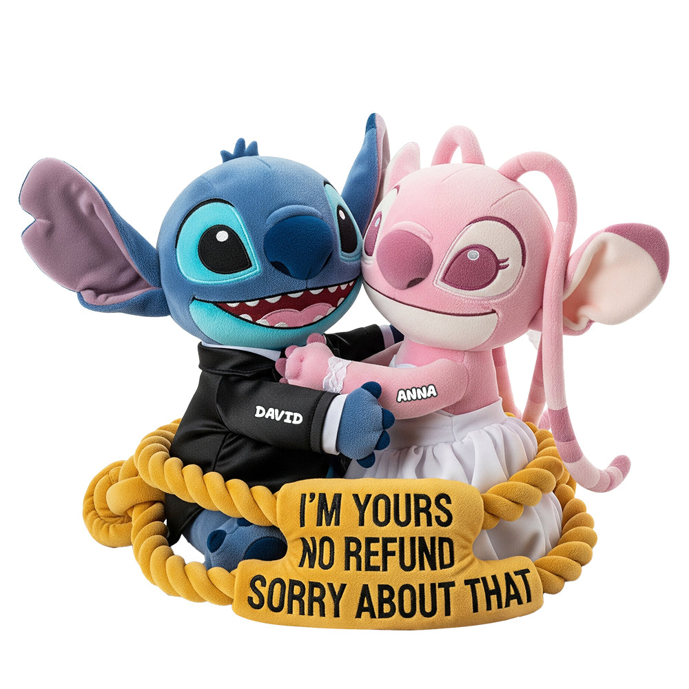 Cute Aliens Couple Shaped Pillow Personalized Gifts For 01natn101225-Homacus