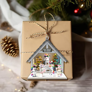 Unicorn Workday Chaos Ornament - Personalized Gifts For Officers 02OHLU151125-Homacus