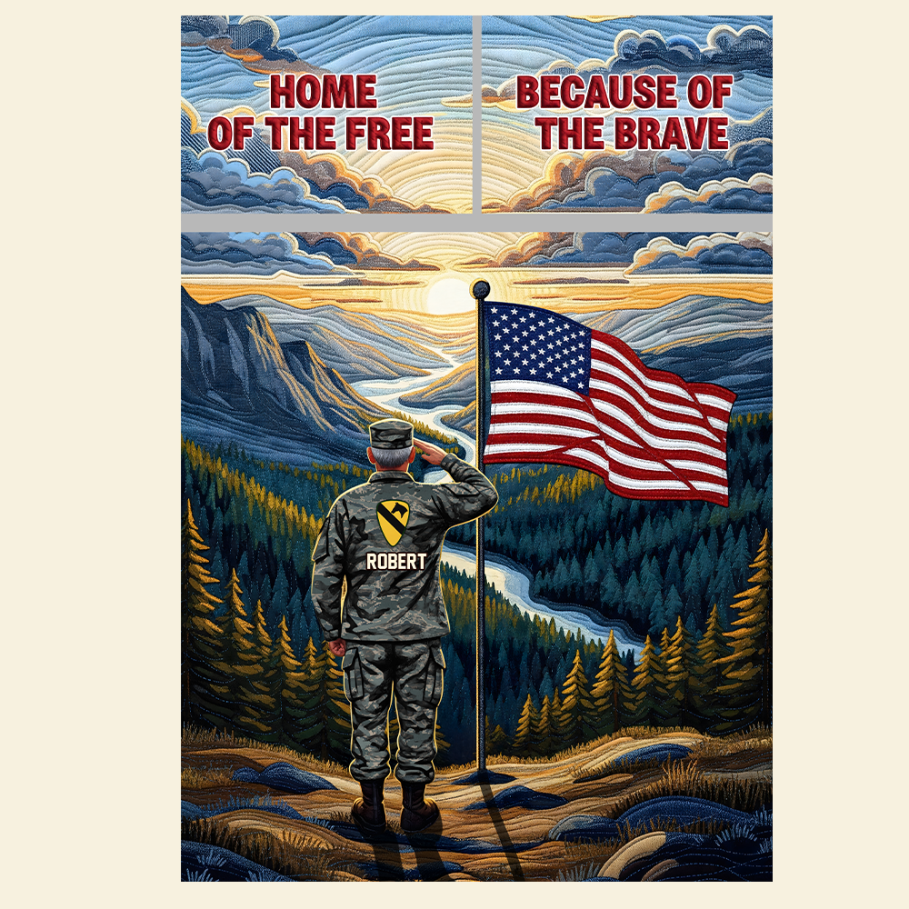 Military Quilt Bedding Set, Personalized Gifts For Veteran 01pgpu010725-Homacus