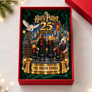 25th Anniversary Mystical Family Journey Ornament - Personalized Gift For Family 01OHQN051026-Homacus