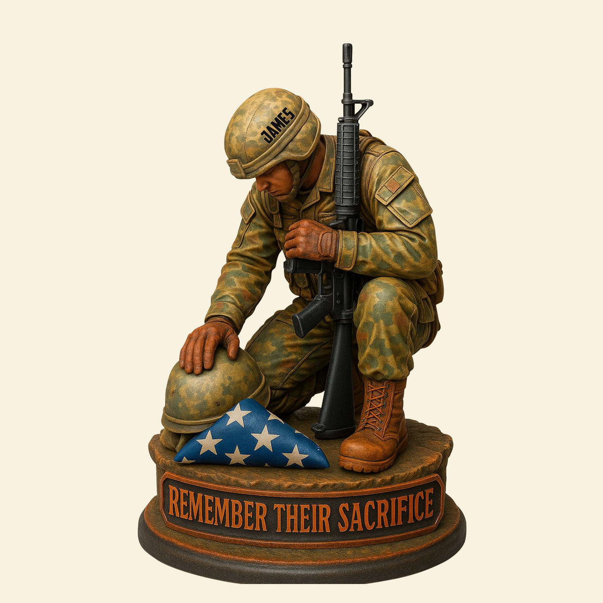 Remember Sacrifice Acrylic Plaque Personalized Gifts For Veteran 05TOTN300525-Homacus