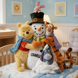 Beloved Snowman Shaped Pillow - Personalized Gifts For Kids & Cuteness Lovers 01QHLU081125-Homacus