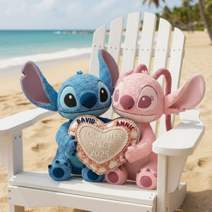 Lovely Couple Custom Shaped Pillow - Personalized Gifts For Couples 02TOLU081125-Homacus