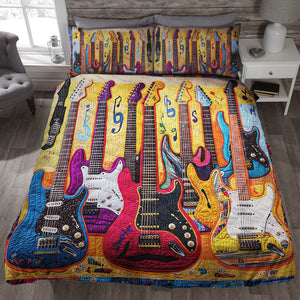 Gifts For Guitar Lovers Quilt Bed Set 05qnqn301024-Homacus