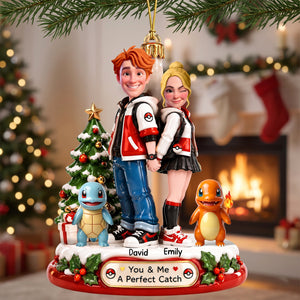 Perfect Match Acrylic Ornament, Personalized Gifts For Couple 06qhqn280826-Homacus