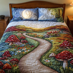 Mushroom Lovers Quilt Bedding Set Special Line 03tgtn220125-Homacus