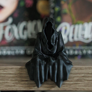 Grim Reaper Sitting Bookshelf Decor 03huxx160924 3D Printed Death Figure Gift Bookish Merch Teacup-Homacus