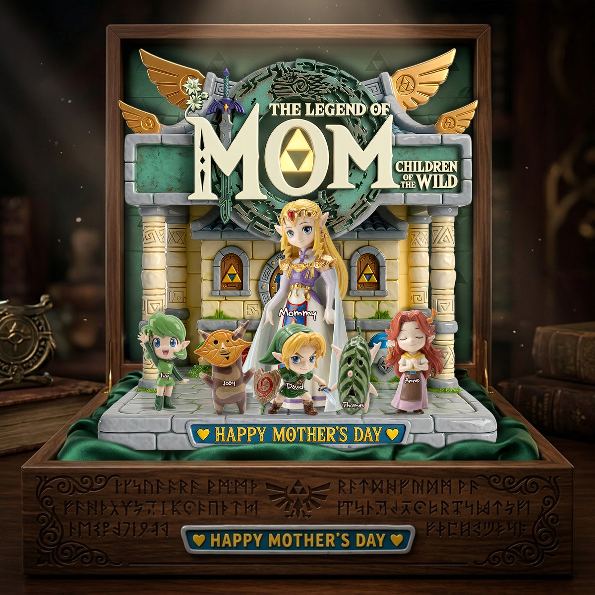 Legendary Adventure Mom Acrylic Plaque - Personalized Gifts For Moms 03ohlu010426-Homacus