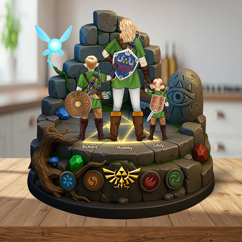 Personalized Gift For Mom Acrylic Plaque- Fantasy Adventure 03NAQN110425HG-Homacus