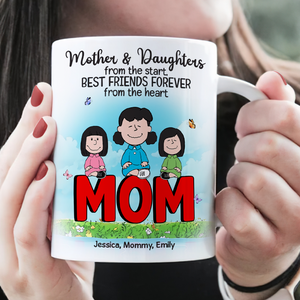 Personalized Gifts For Mom Coffee Mug 03topu040225 Best Friends Forever-Homacus