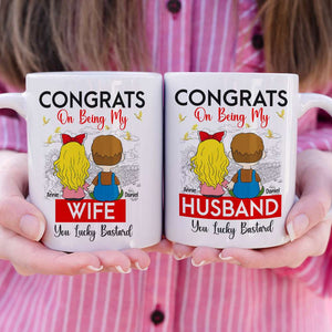 Personalized Gifts For Couples Cartoon Characters Coffee Mug 02OHLU091224HG-Homacus