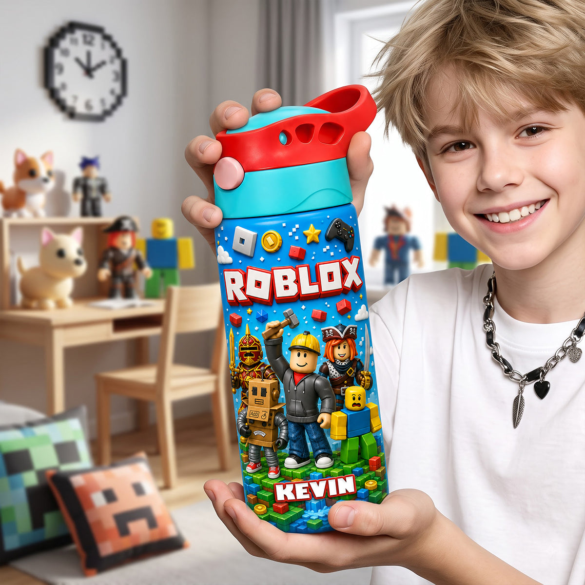 Unique 12oz Colorful Kid Tumbler Personalized Gifts For Kids 05NATA310726