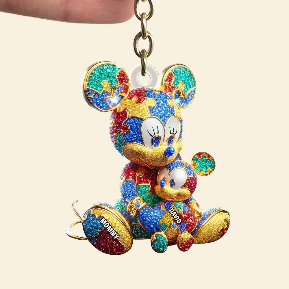 Personalized Gifts For Autism Mom Keychain 02tgtn220325-Homacus