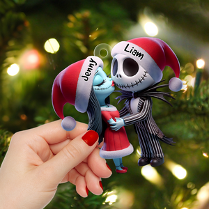 Personalized Gifts For Horror Couple Christmas Ornament 01OHPU131124-Homacus