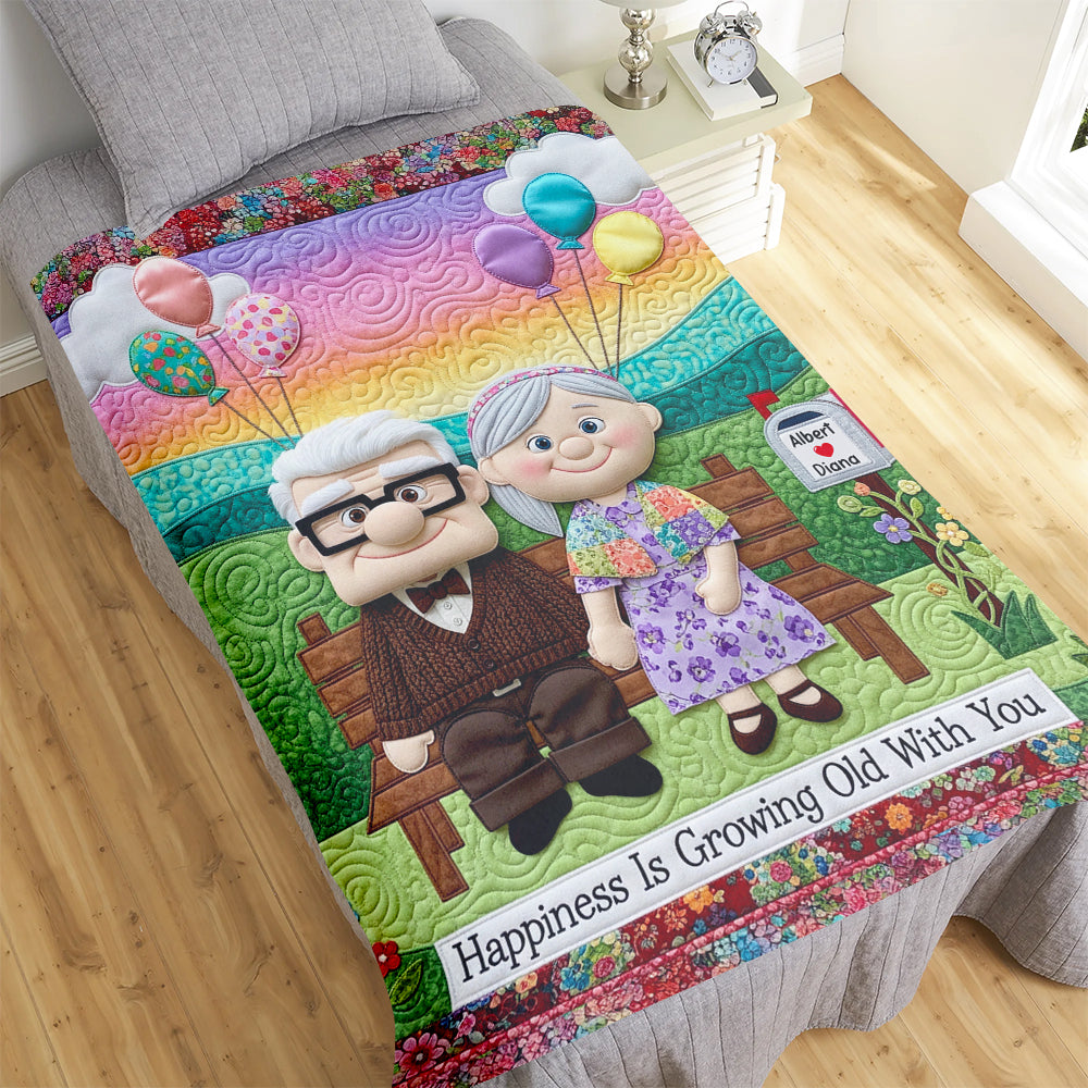 Together Forever Blanket - Personalized Gifts For Couple 03naqn160625-Homacus