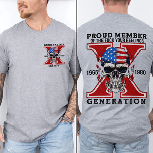 Custom Year Generation X Shirt 152acxx260824-Homacus