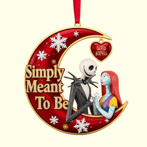 Personalized Gifts For Couple Christmas Acrylic Ornament 02phtn190825-Homacus