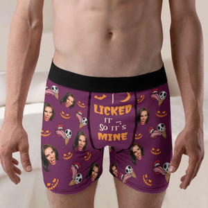 Custom Photo Halloween Gifts For Husband Men's Boxers 01ACDT050824-Homacus