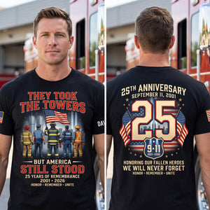 25 Years Of Remembrance Shirt - Personalized Memorial Gifts 07TYQN300726-Homacus