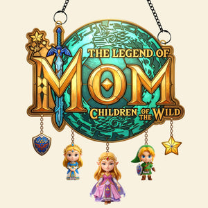 Epic Mom Journey With Kids Suncatcher - Personalized Gifts For Moms 03NAQN030426-Homacus