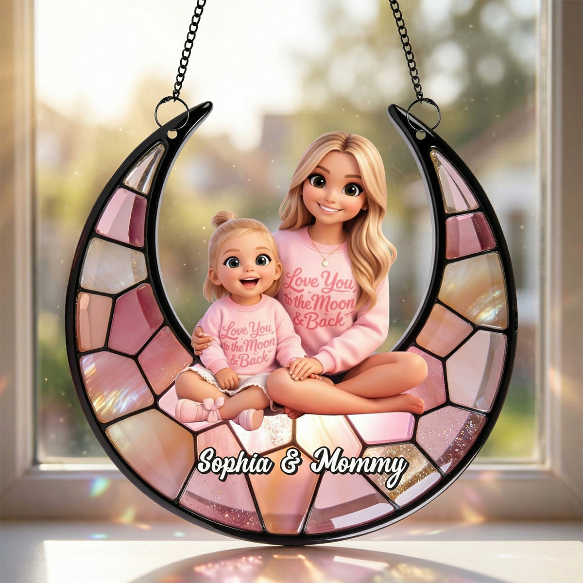 The Most Amazing Mom In The World Suncatcher - Custom Photo Gifts For Mothers 01pgtn280326