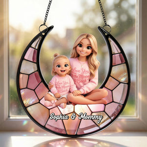 The Most Amazing Mom In The World Suncatcher - Custom Photo Gifts For Mothers 01pgtn280326