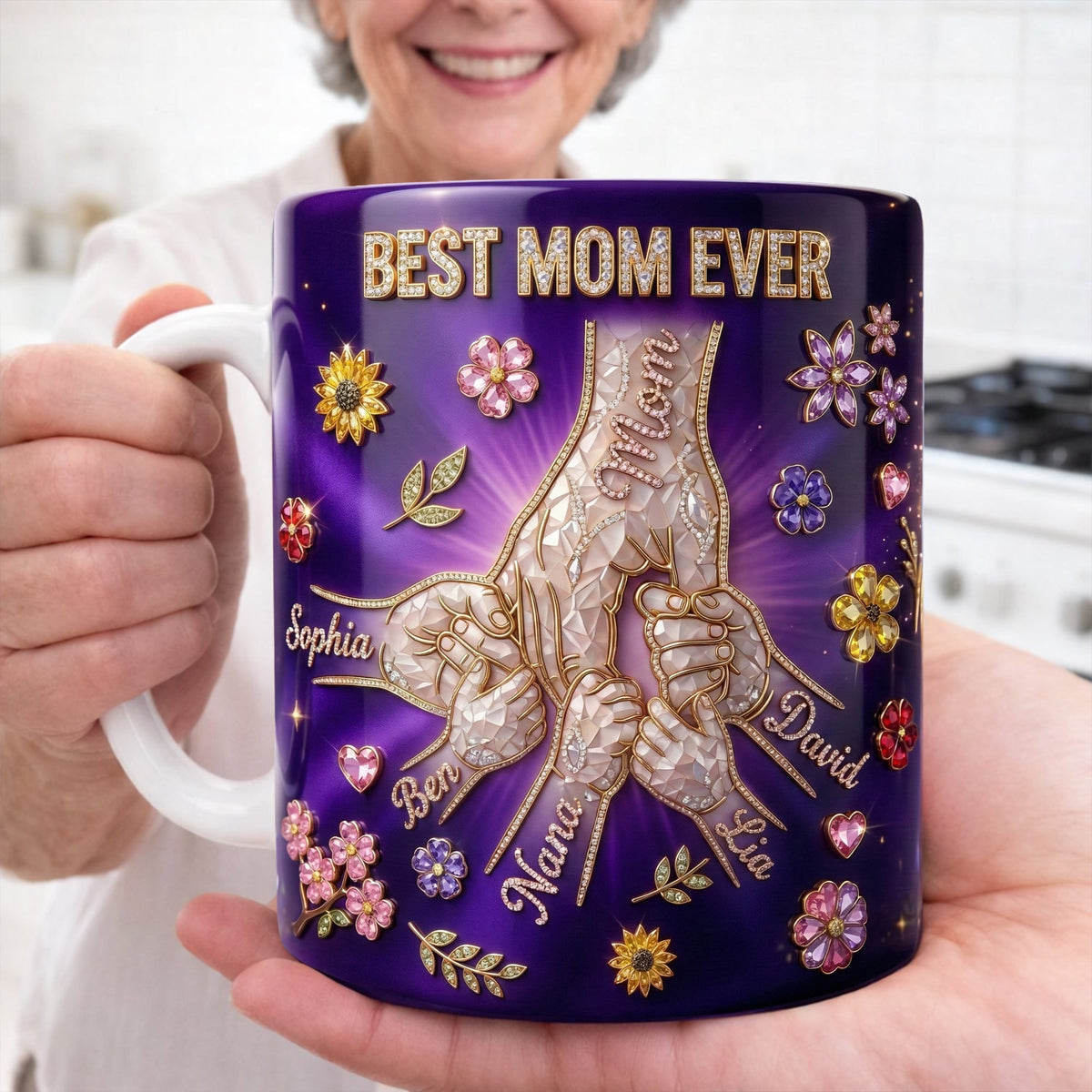 Pinky Promise Mom Coffee Mug - Personalized Gift For Mom 02NALU050326-Homacus