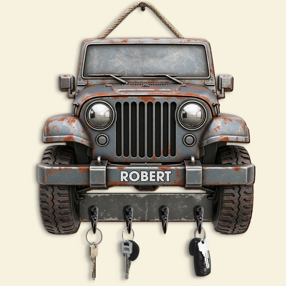 Off Road Car Key Hanger - Personalized Gifts For Off Road Lovers 01ohpu270625-Homacus