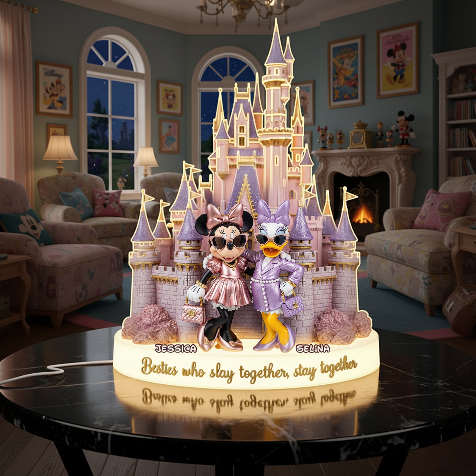 Slay All Day Besties Light Box - Personalized Gift For Besties 04PGLU281125-Homacus