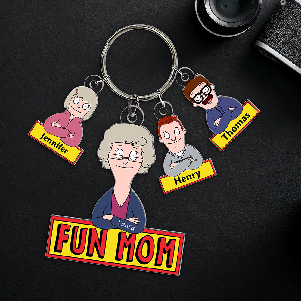 Personalized Gifts For Mom Keychain 02ohqn120225hg-Homacus