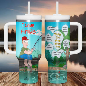 Personalized Gifts For Fishing Lovers Tumbler Handle 04TGMH220125HG-Homacus