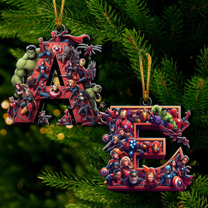 Custom Alphabet Letter For Movie Lovers, Christmas Acrylic Ornament 03OHQN211024-Homacus