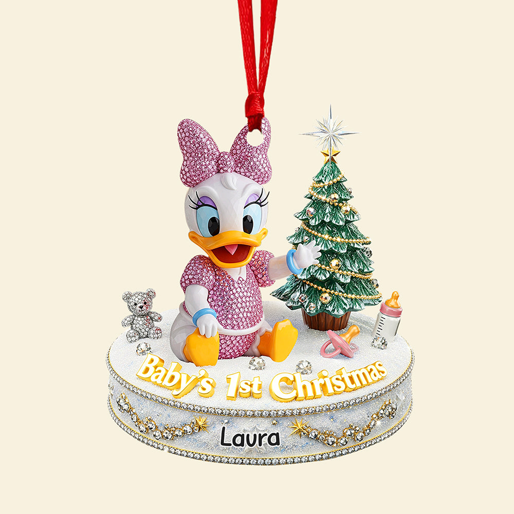 Baby’s First Christmas Ornament - Personalized Gifts For Kids 05pgqn210825-Homacus