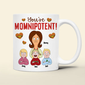 Personalized Gifts For Mom Coffee Mug 02natn120225hg You're Momnipotent-Homacus