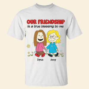 Personalized Gifts For Friends Shirt 03XQDT041224DA-Homacus