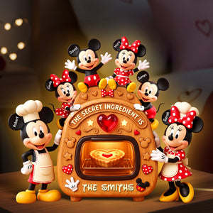 Baking Family Light Box - Personalized Gifts For Family Acrylic Light Box 03PAQN040926-Homacus