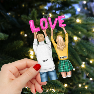 Personalized Gifts For Couple Christmas Ornament 02acpu131124-Homacus