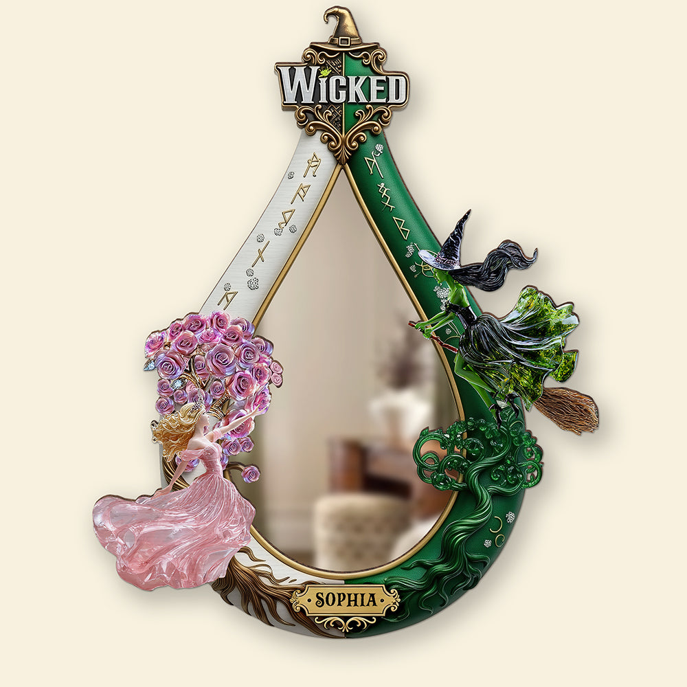 Enchanted Flight Mirror - Personalized Gifts 03tgqn230725-Homacus