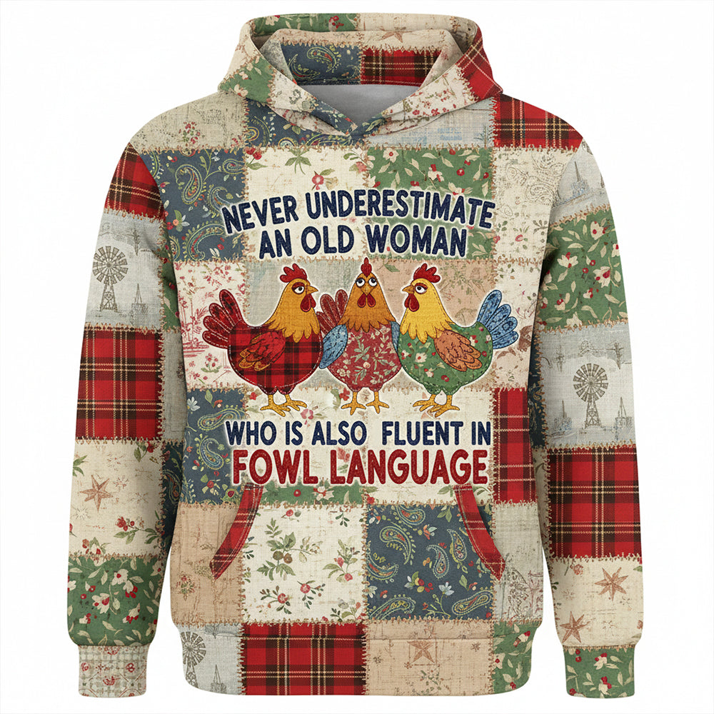 Personalized Funny Gifts For Chicken Lovers Hoodie 02natn251125-Homacus